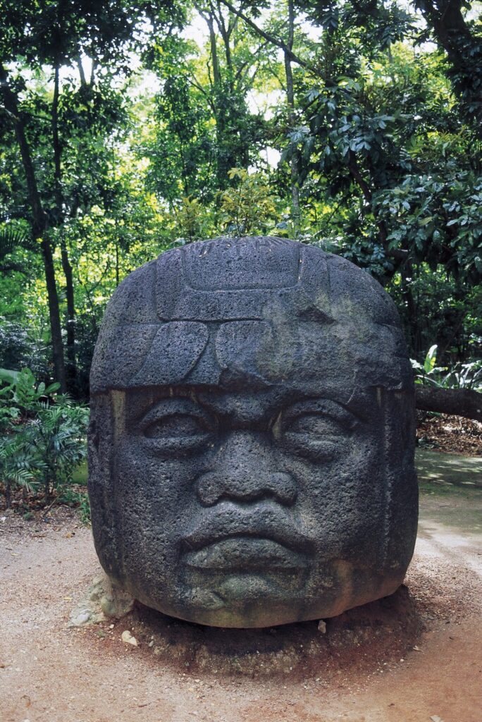 Olmec Colossal Head, Mexico